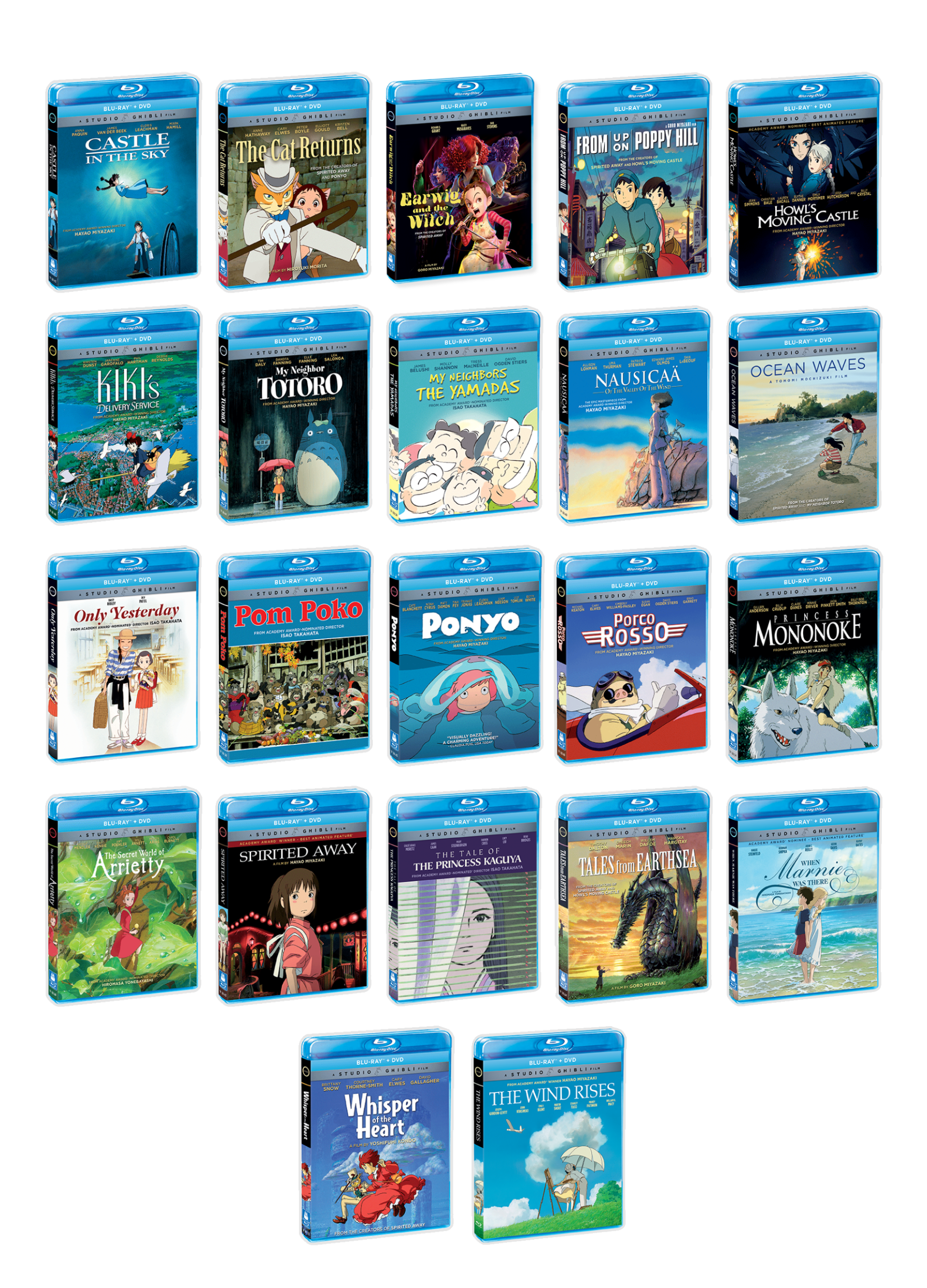 The World Of Studio Ghibli Blu-ray Bundle