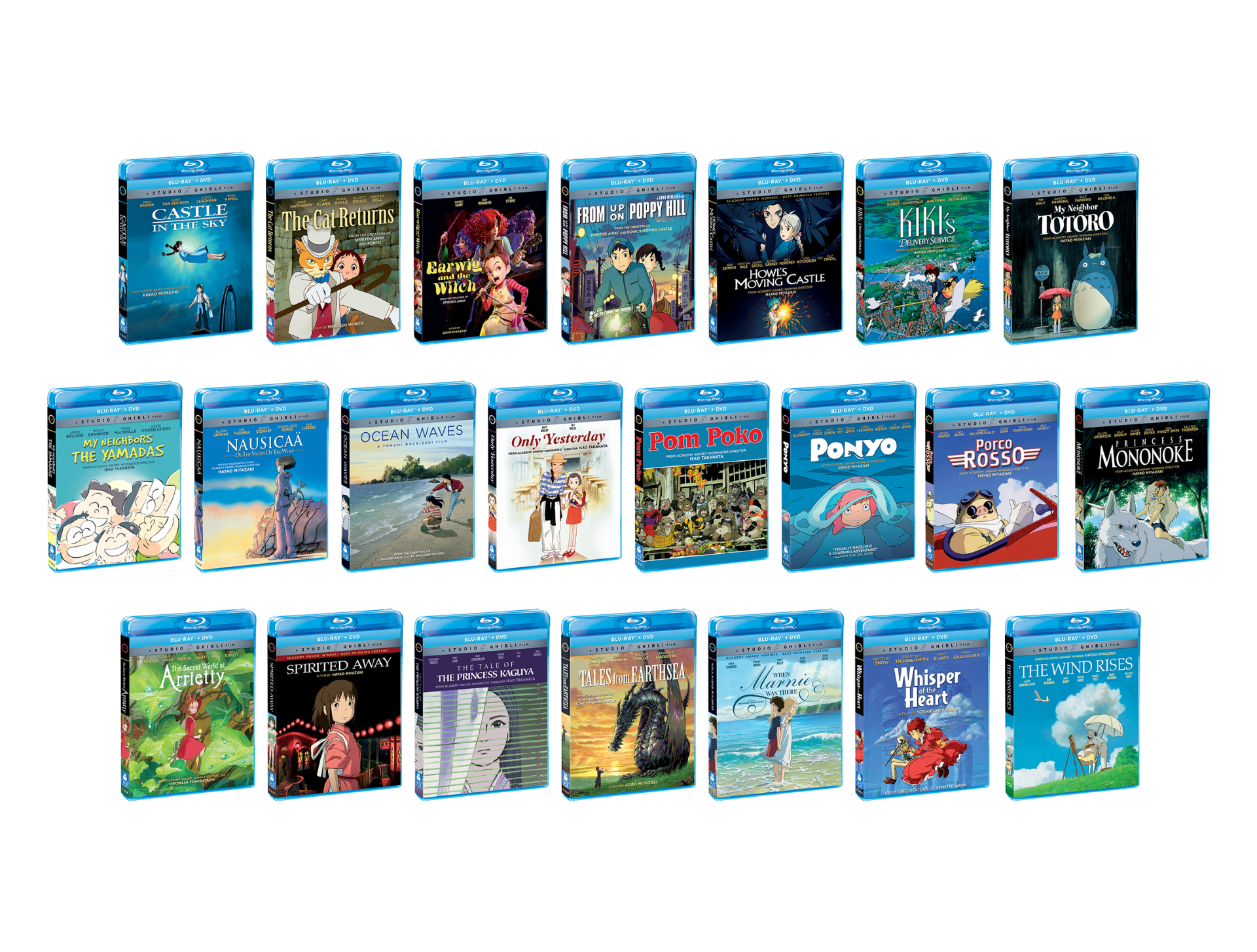 The World Of Studio Ghibli Blu-ray Bundle – The Studio Ghibli